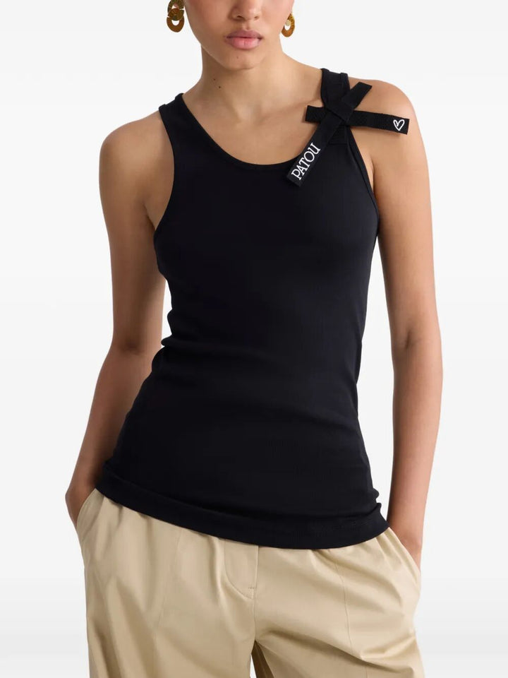 Patou Top - Nero | 1a358219a23f62222231e8d444507c16c2266798