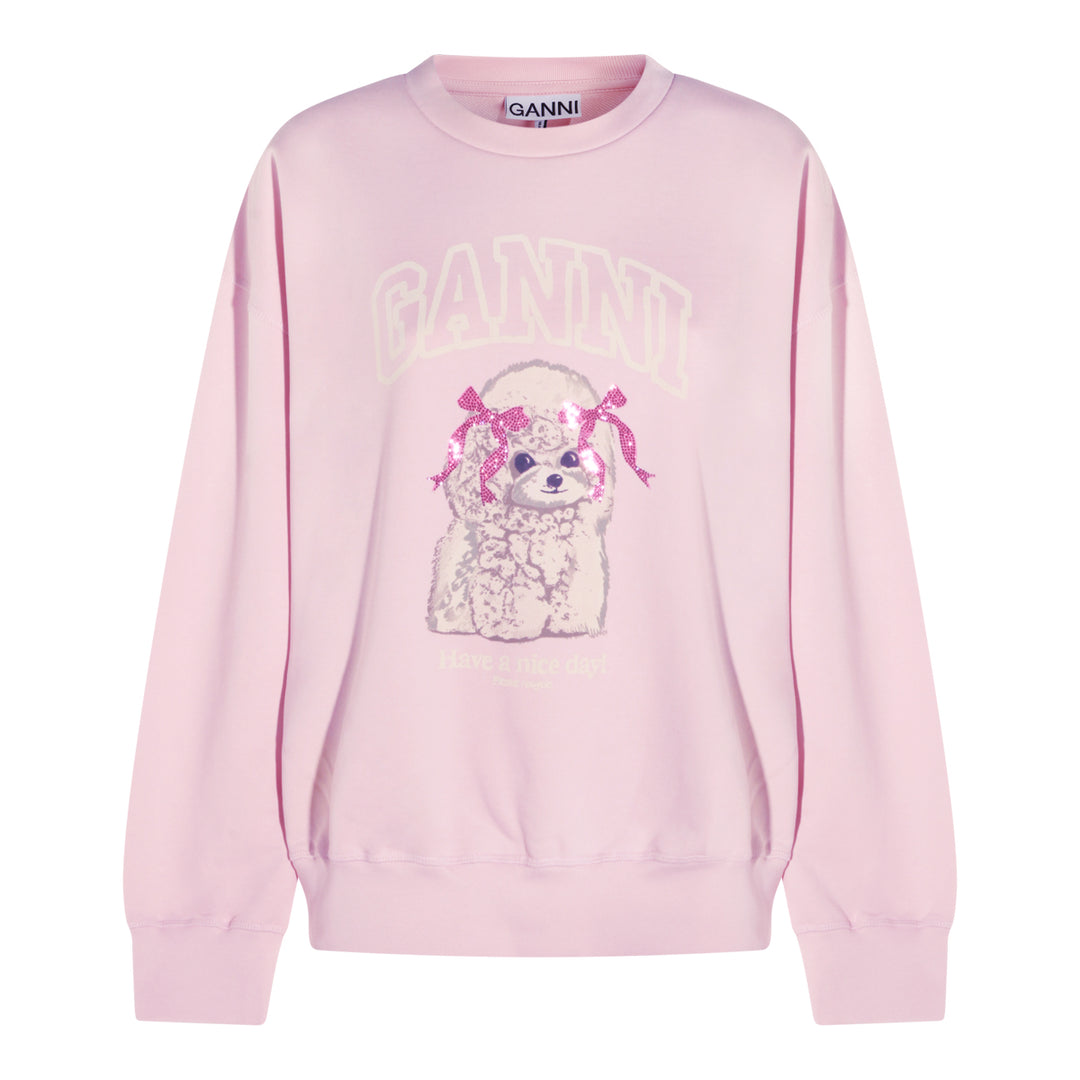 Ganni Sweaters - Chalk Pink | 81df82fc0b0ca787f484d9a91658baffcc2d082f