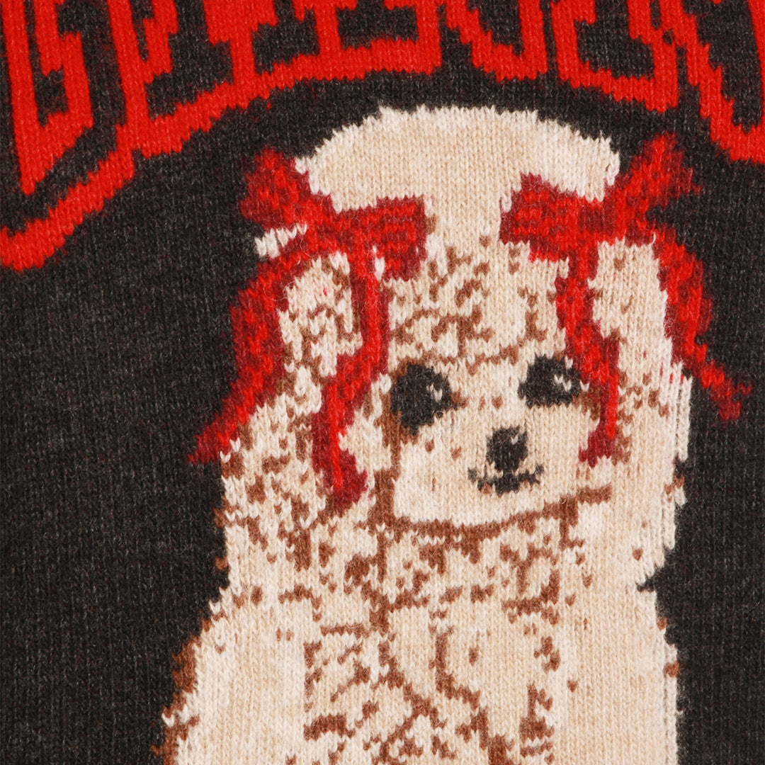 Ganni Sweaters - BLACK SAND | 31256800b8820c1b0f3daf75676bbc55932b26de