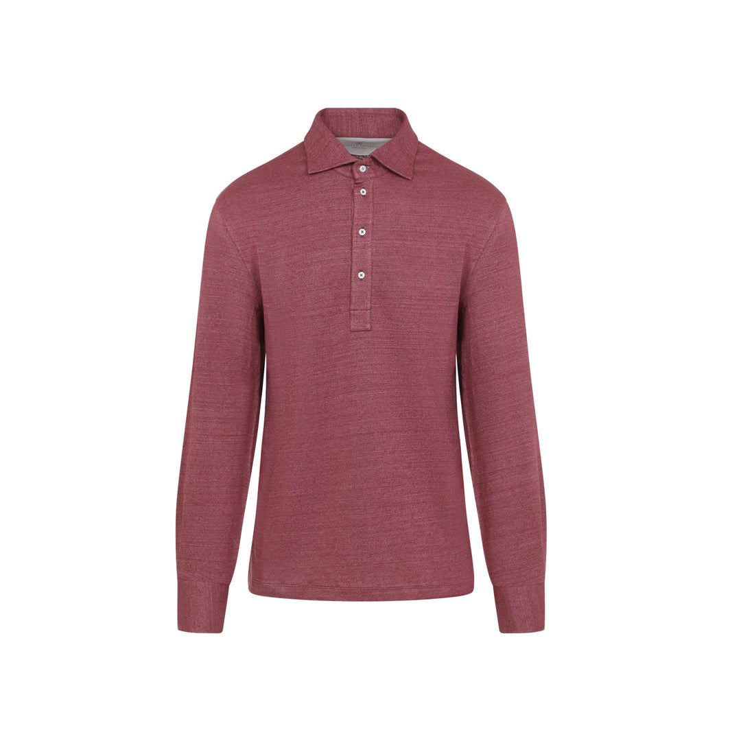Brunello Cucinelli Polo - Rosso | b599c16012c445bd6de7ded907460257141d5073
