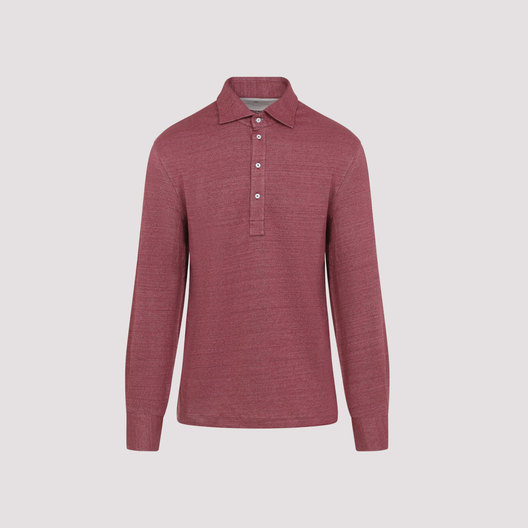 Brunello Cucinelli Polo - Rosso | ca8da07d369a99eb10cad203cbf83f64109a6fd0