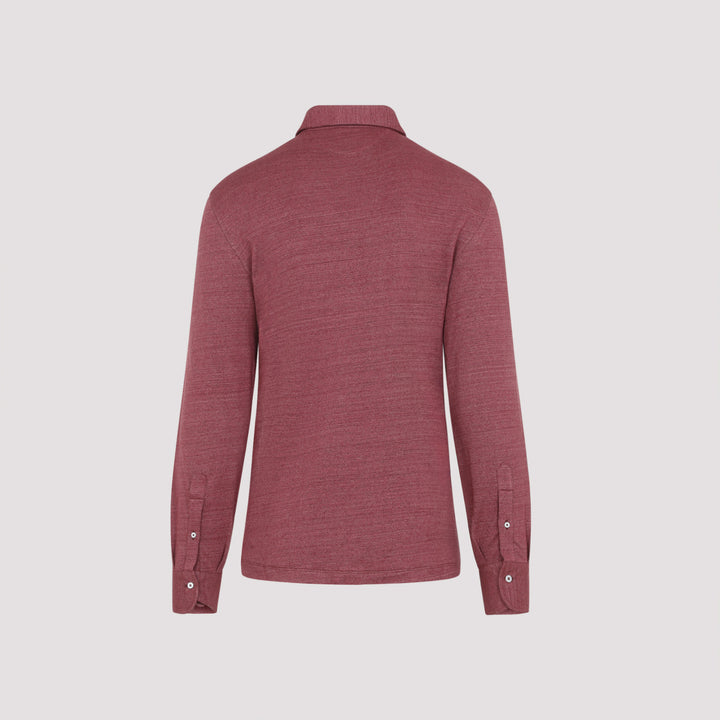Brunello Cucinelli Polo - Rosso | b164a08225a95e0d2799e7437f1b42aa68cd1d4b
