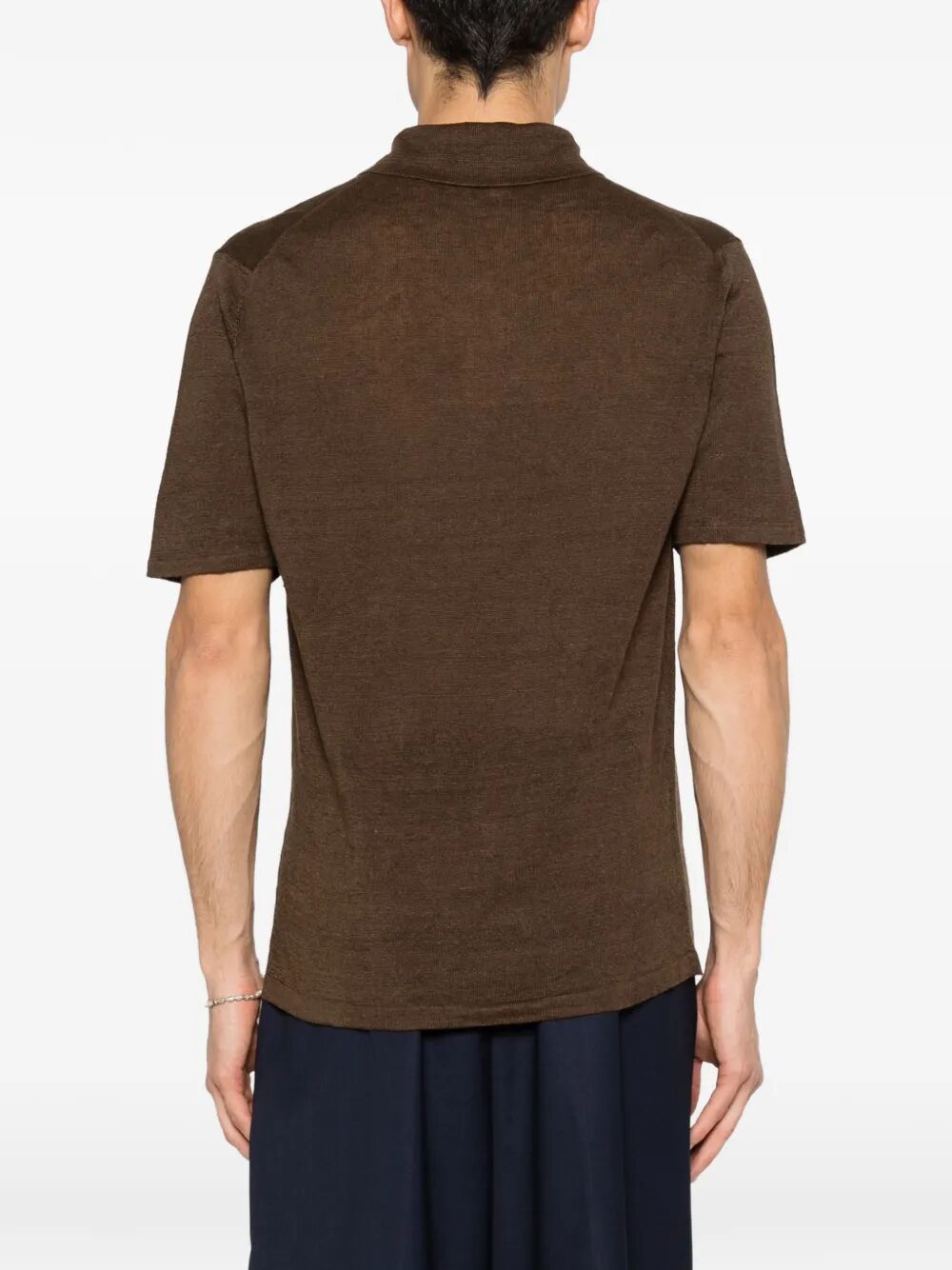 Roberto Collina Polo - Marrone | f410a6b5da468621769b417110cba96820dfe893