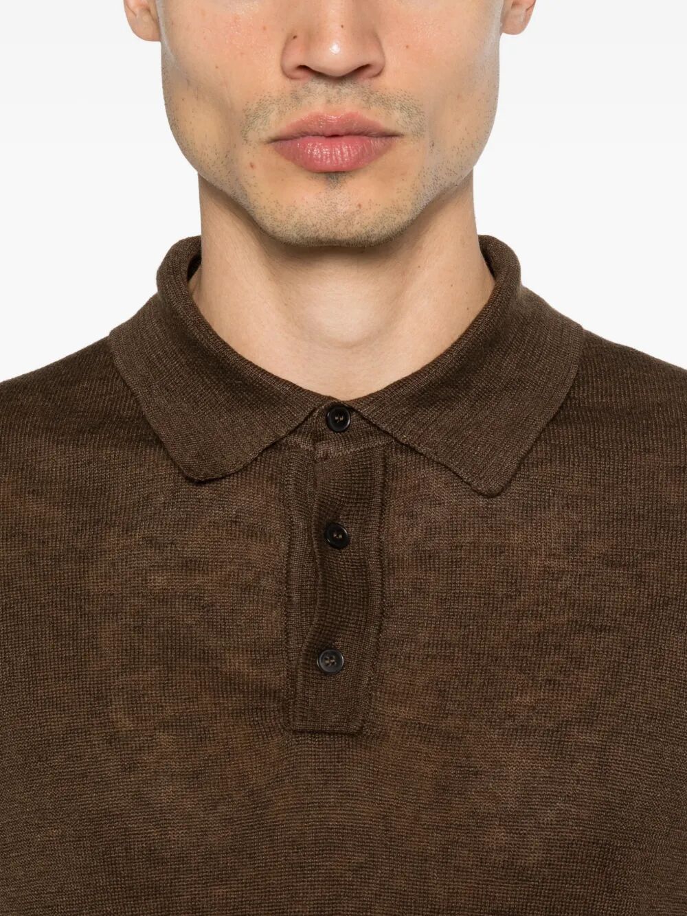 Roberto Collina Polo - Marrone | 0f6b16eabcf19c4f740d7ff49ee4077272df634a