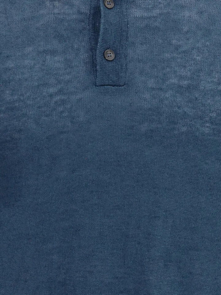 Roberto Collina Polo - Blu | a56c971bd31884d2c84675889439336d2a838a7a