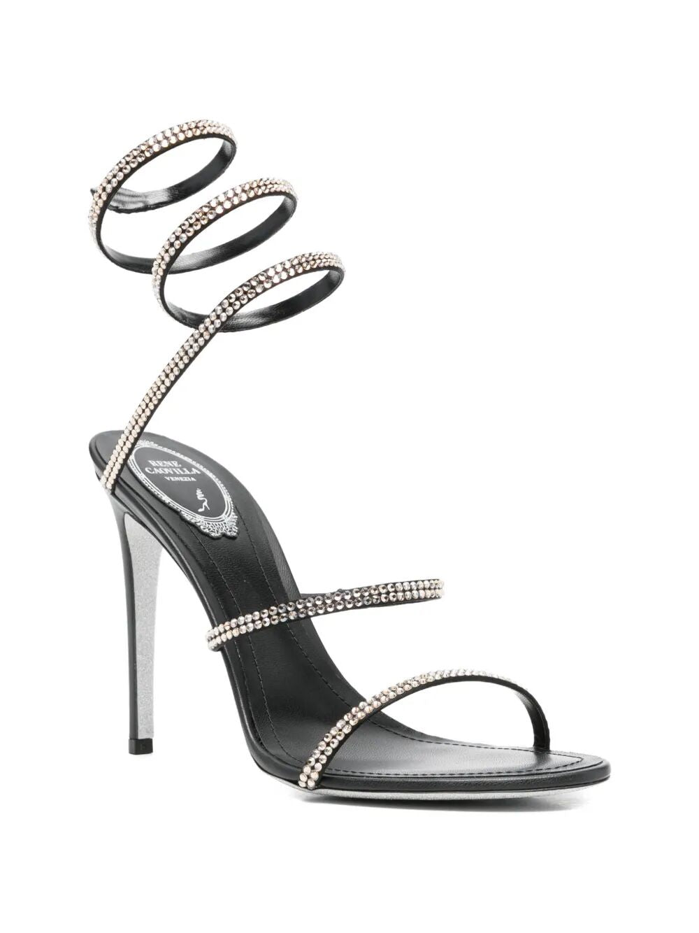 Rene Caovilla Sandali - Nero | 5ccf529c152e9ce667e26a54614cc6969ee9afd5