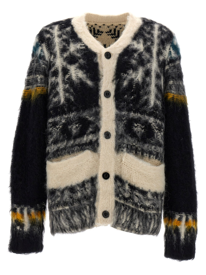 Sacai Patterned Sweater Maglioni - Multicolor | 52facfeb6a23788ca1a5a6a4ad6d6355ee484942