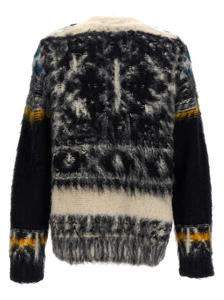 Sacai Patterned Sweater Maglioni - Multicolor | d58035cb56bd87e53d6dc8c54fc396e3dcf3bb60