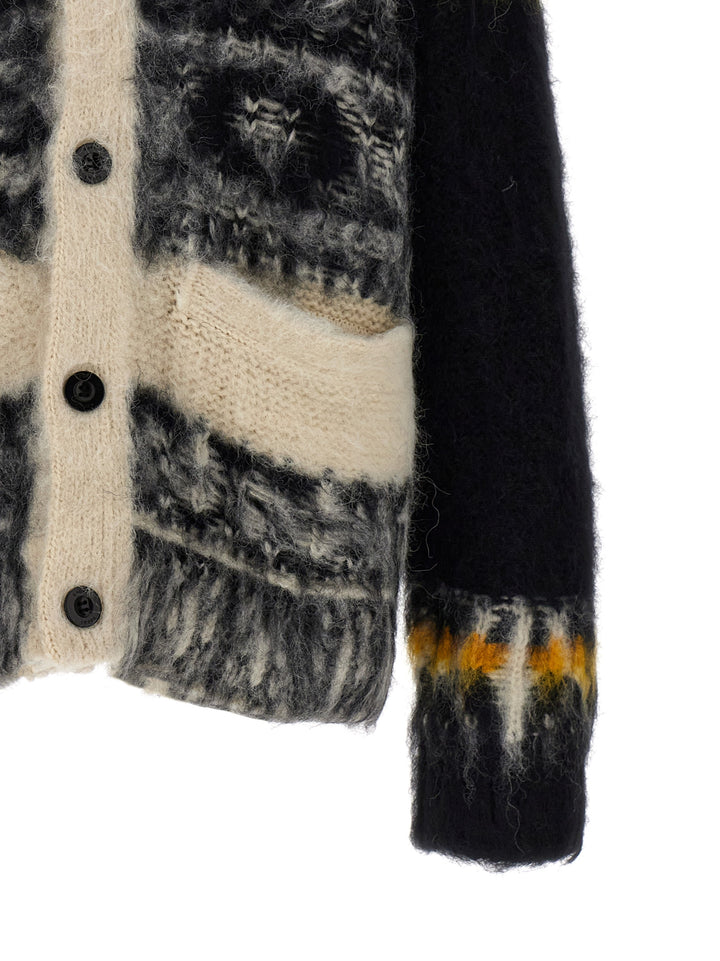 Sacai Patterned Sweater Maglioni - Multicolor | 059429b865d06551eebb09b364fbbe5d314b7d3d