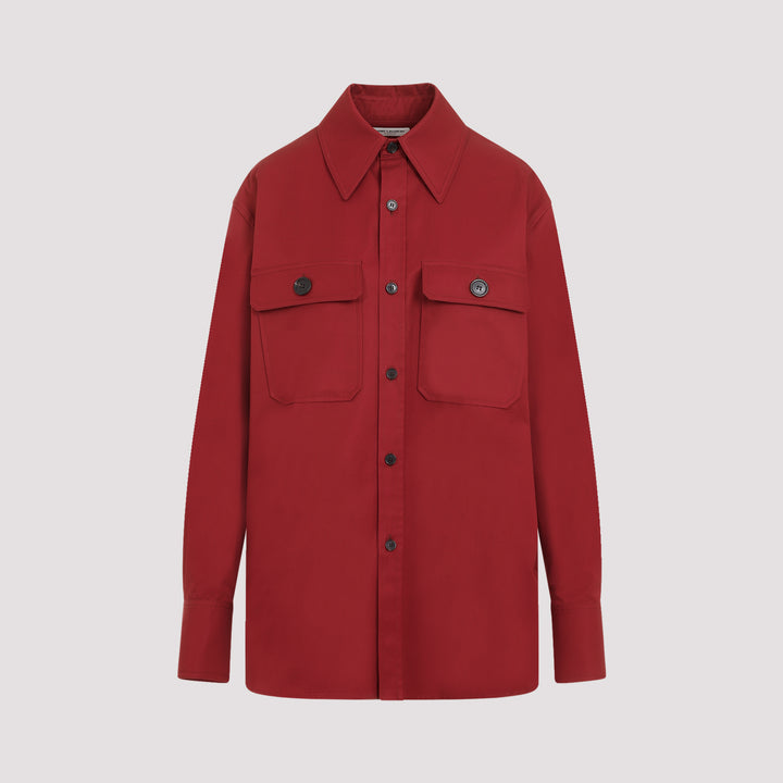 Saint Laurent Shirts - Rosso | 4bae6938ab41639ffbebb320c8403a86eba7deab