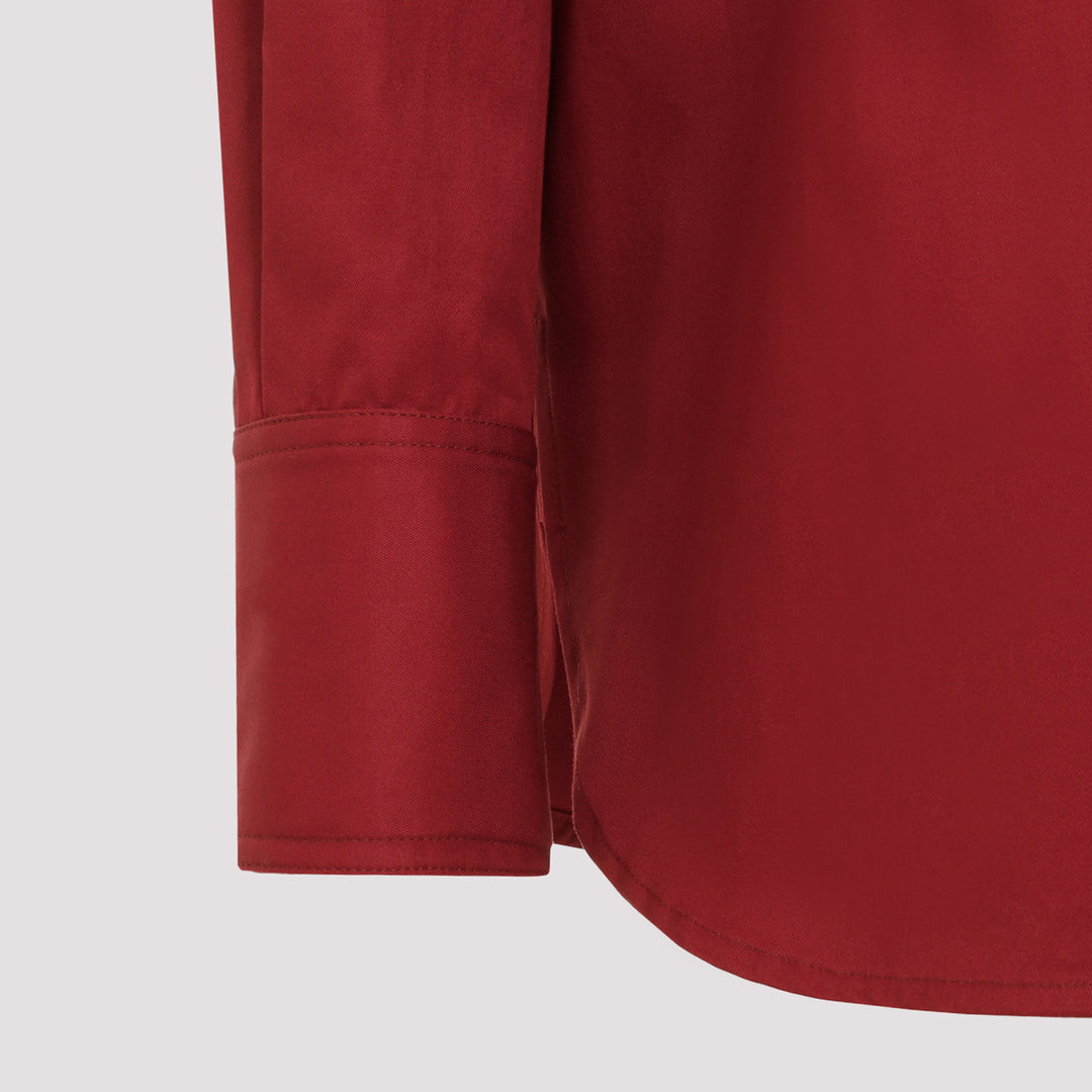 Saint Laurent Shirts - Rosso | 97ec2ec763cc0ad279208d6c0f0a84a23d254640