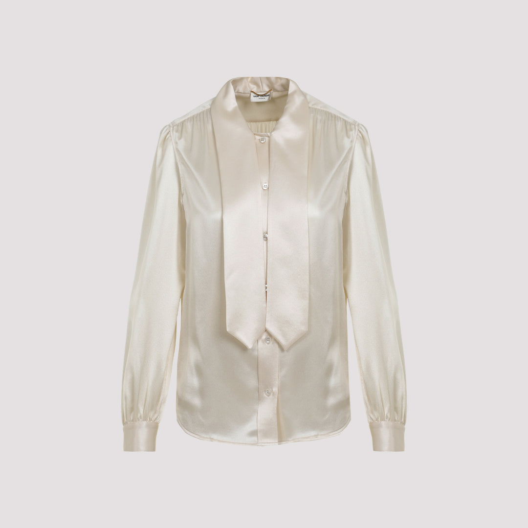 Saint Laurent Shirts - Bianco | 9ad9f8ff84ebf82dd7e238ad03650f6f6c7a6dc6