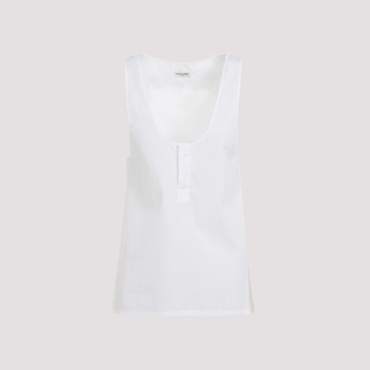Saint Laurent Top - Bianco | 8a103cc4ca1d16ade0c68b612b060fad80cb02bf
