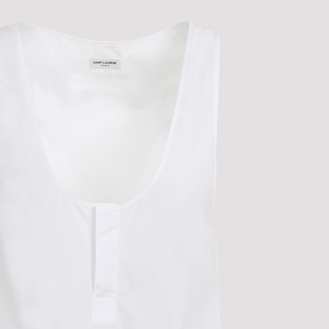 Saint Laurent Top - Bianco | de185ee58f6d21a58a4941ebab570f92017140b9
