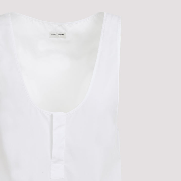 Saint Laurent Top - Bianco | de185ee58f6d21a58a4941ebab570f92017140b9