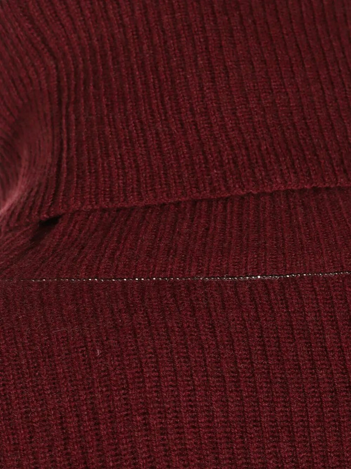 Brunello Cucinelli Turtle neck - Rosso | cb728e20efece43beb5527233757d18dd6ddc9c1
