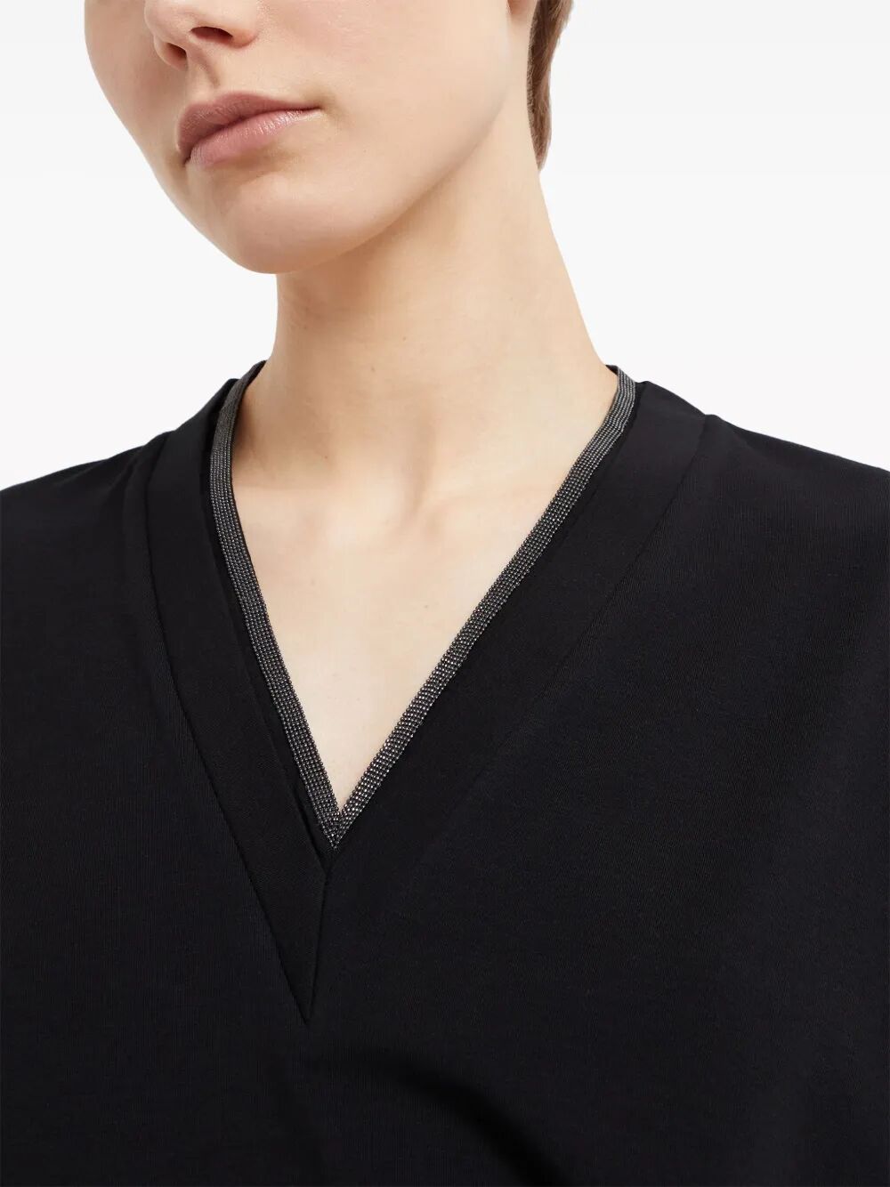 Brunello Cucinelli T-shirts - Nero | aef62c4f6d6e2ef249a85b1604c3f1d68655939f