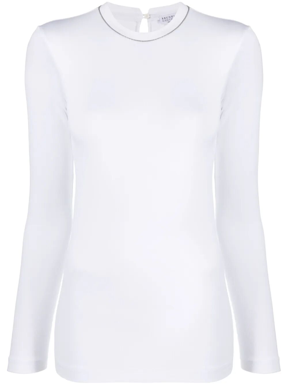 Brunello Cucinelli T-SHIRT - Bianco | 5b428d46492871b08e0b747a07ca0191945e1f56