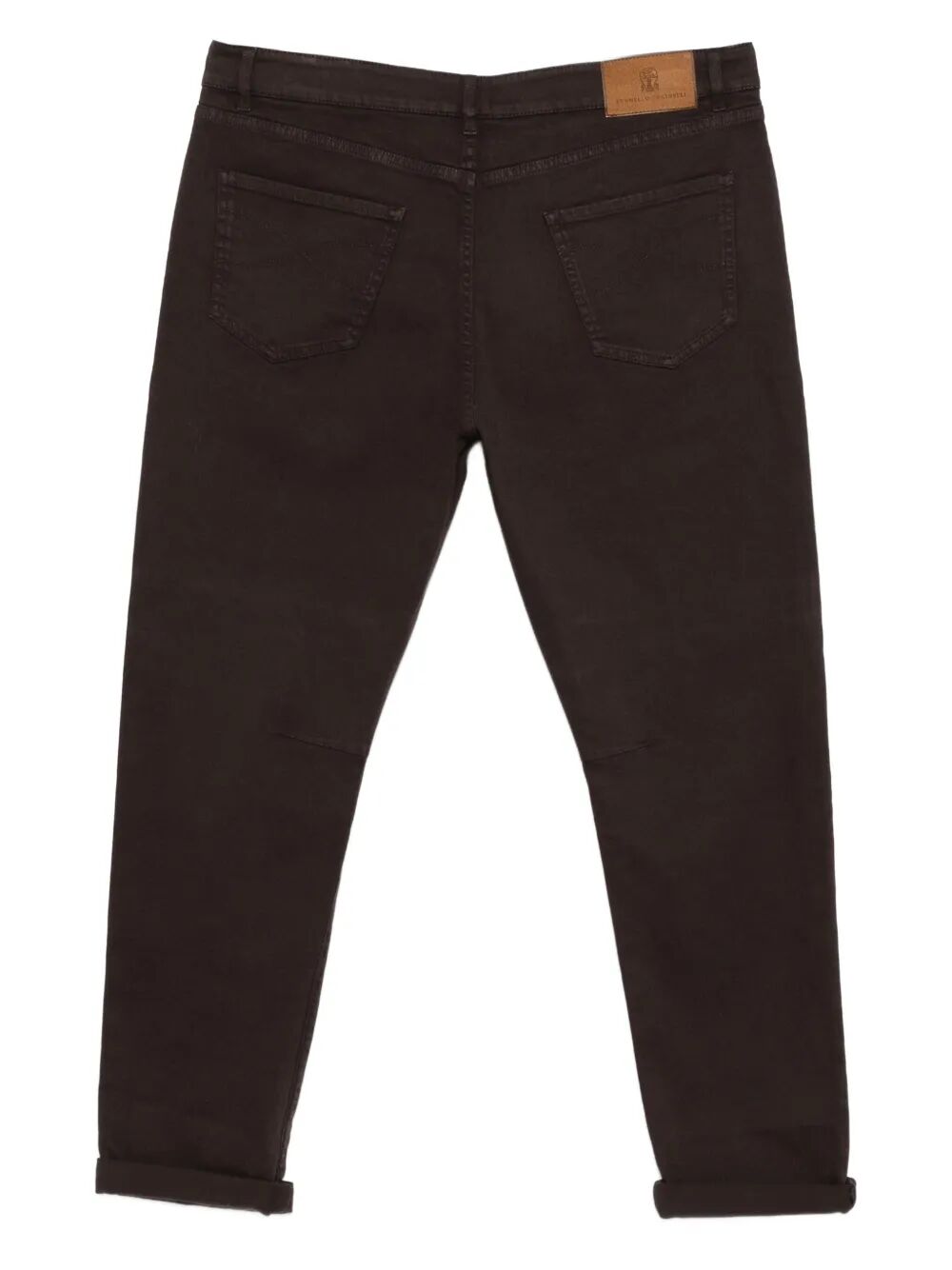 Brunello Cucinelli Straight leg - Marrone | c3c2f06372bbf76d4e7820f246648b26cc53167b