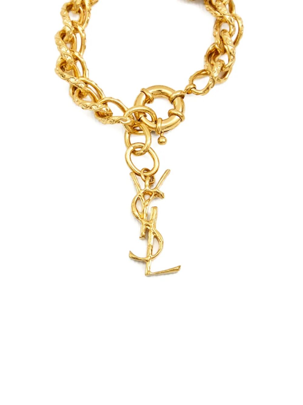 Saint Laurent Paris Bracciale - Metallic | a08be9e434dc797b04d82fcbfdad82cba1b9c5fd