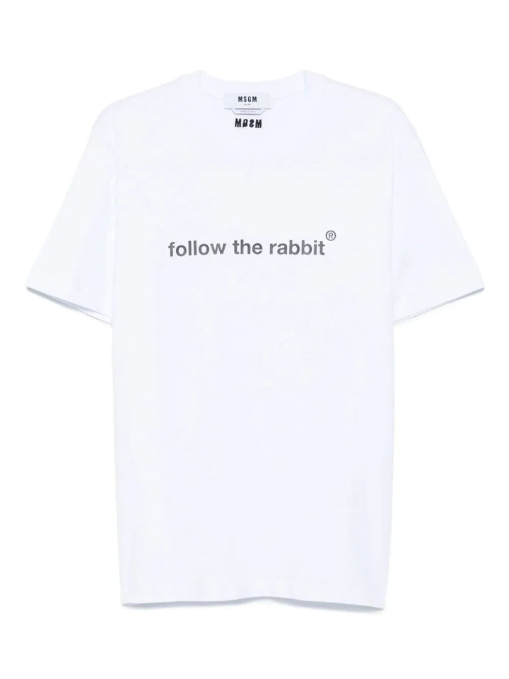 Msgm T-shirts - Bianco | 8303de3b46e4ed51a556e8036b9f67d2058666c3