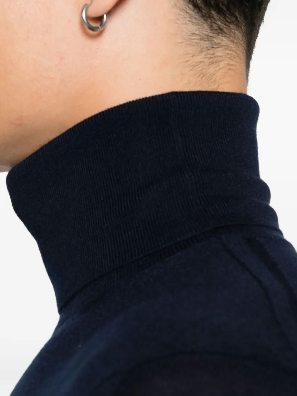 Saint Laurent Paris Turtle neck - Blu | c4530d89007fbeb4d6f5021d30ef575b5a1d96cb