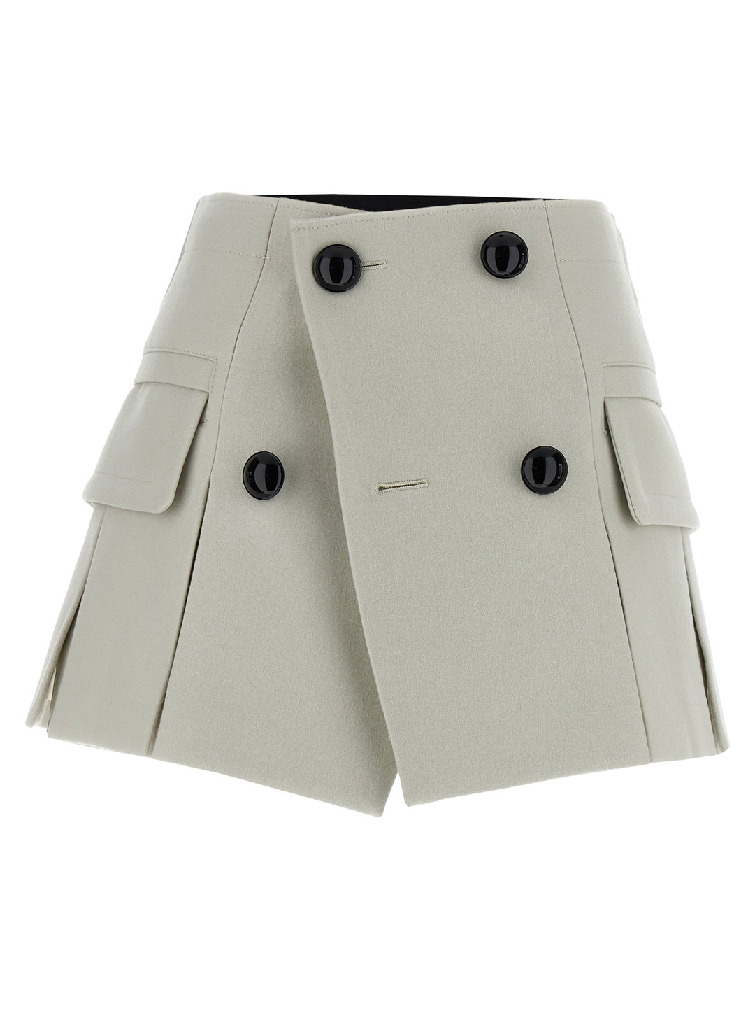 Sacai Melton Bermuda e Short - Grigio | 1c34dc00aa3cb9a47a2bc935e34cc5c9bb79cc7f