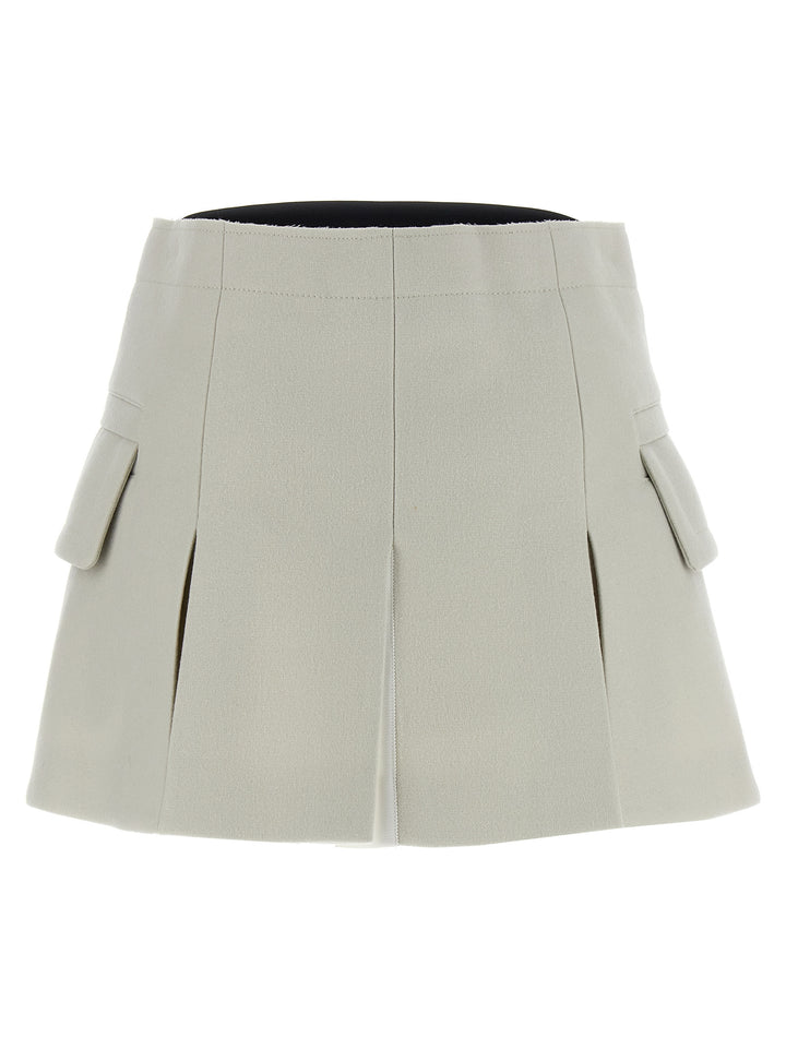 Sacai Melton Bermuda e Short - Grigio | 24d3ffd6ab67962b0bf2dd9377f5c55bec3c5a5a