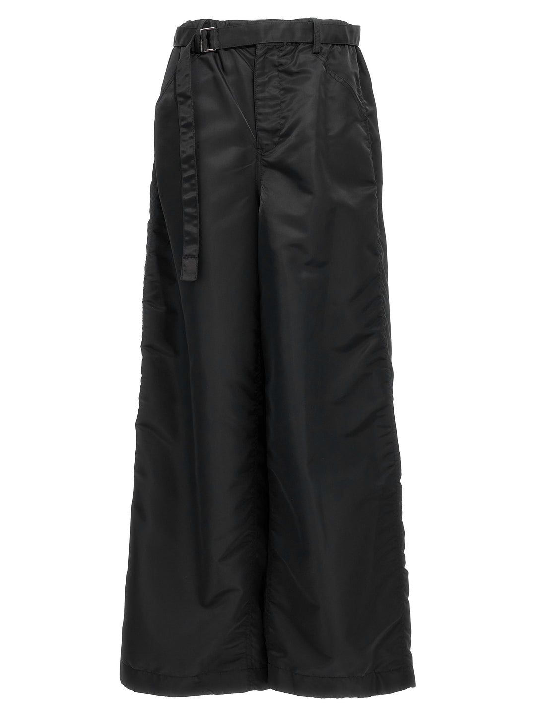 Sacai Nylon Twill Pantaloni - Nero | 2b9d3cb678b68c784e205d1a5d67c7ef516607be