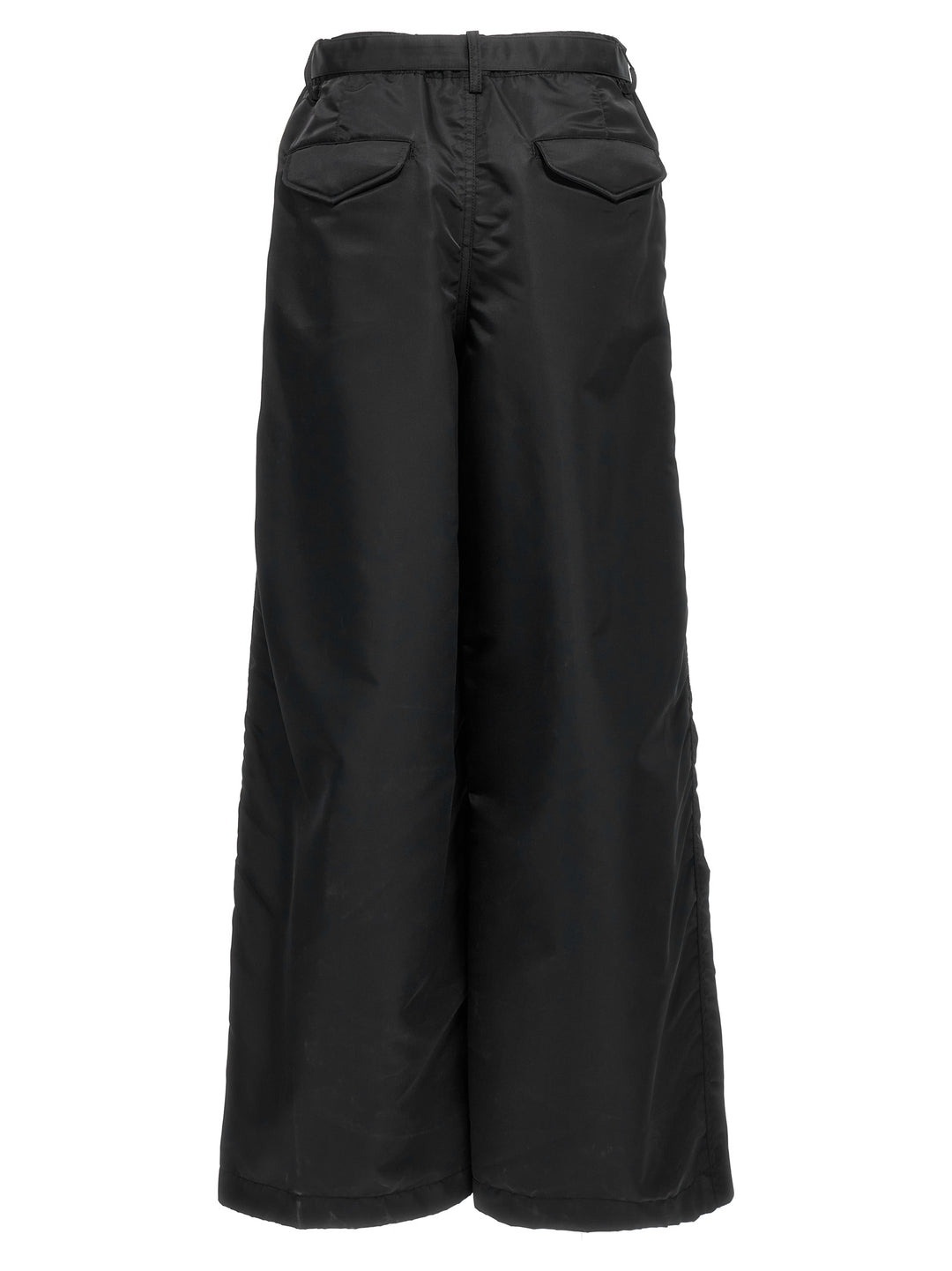 Sacai Nylon Twill Pantaloni - Nero | a73ef21a4f435d64eccf38ad79089c95acb57974