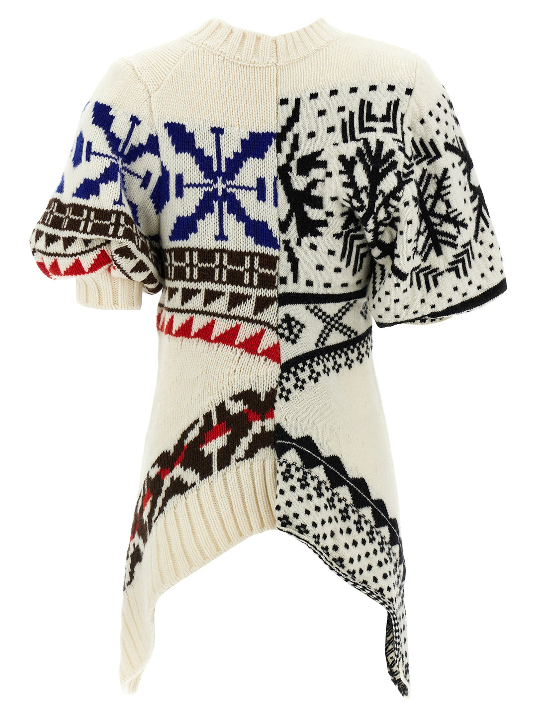 Sacai Jacquard Sweater Maglioni - Multicolor | ac83859844cc47d7b15166c19fee7f6d756e695b