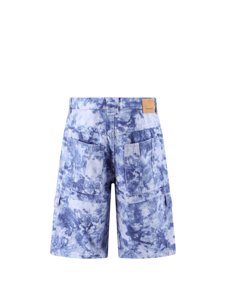 Isabel Marant Shorts - Blue and green | 7a7c61ef522531ec9c9bff57be2f176375ca1707