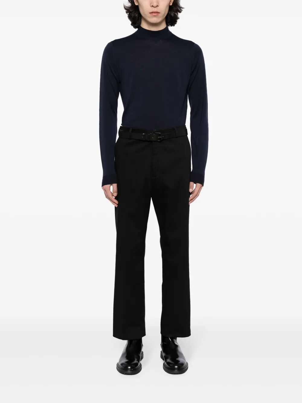 John Smedley Turtle neck - Blu | b171bf75fe27f7b2bf470c677ce65f1b25f43984