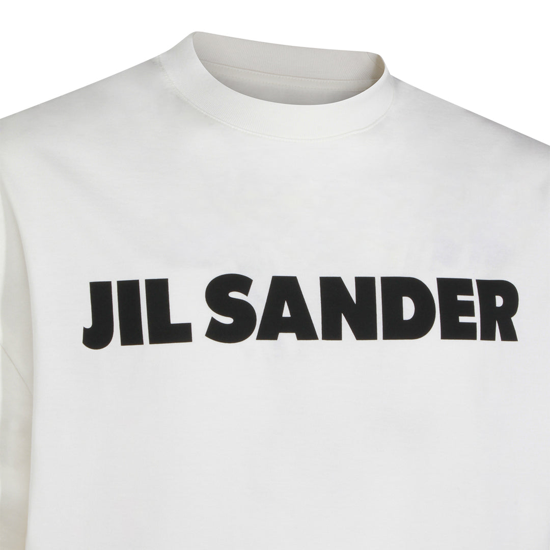 Jil Sander T-shirts and Polos - PORCELAIN | 42b010b9acf1b59aeccd34b23d599521d974dcce