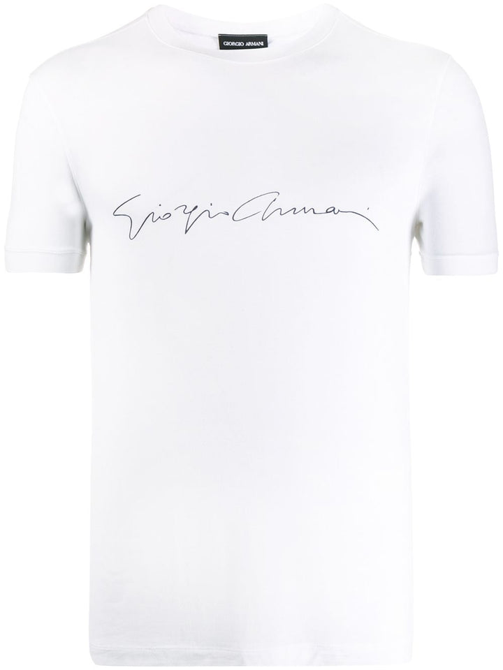 Giorgio Armani T-shirts - Bianco | 84d55f4256a79036d0cb6c2269b052ea55151ae3
