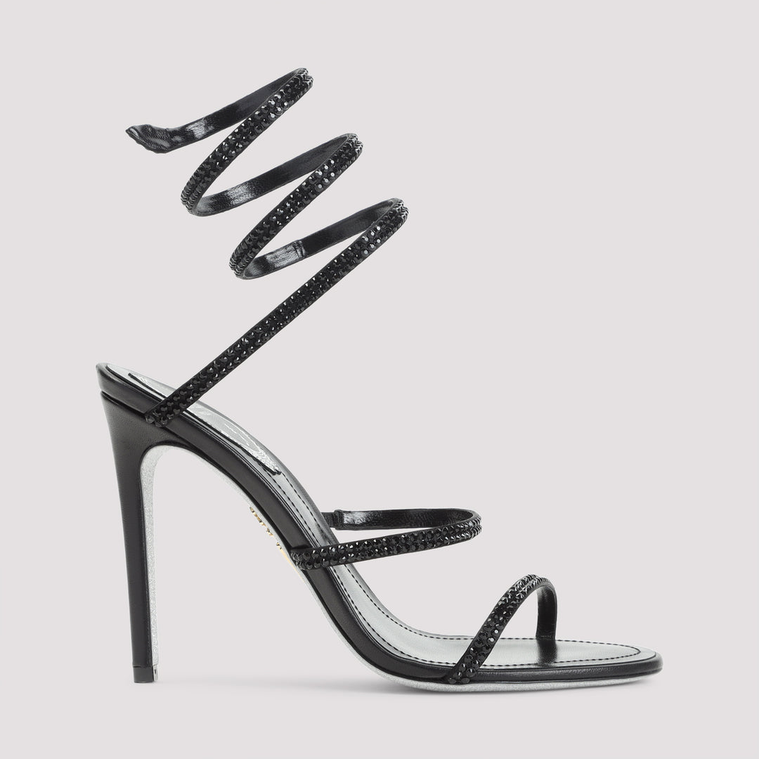 Rene` Caovilla Sandali - Nero | 53ebdd4d282075d5f520dc84329357d6f3a2b723