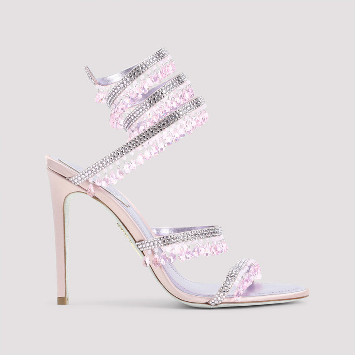 Rene` Caovilla Sandali - Pink & Purple | 54cded613e4d143bd88342b6448f4a4ba28ad150