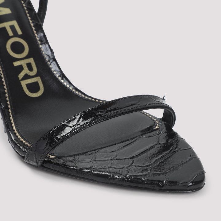 Tom Ford Sandali - Nero | 8c66f6a54e9dd4766e88a69af4a5010a82f46306