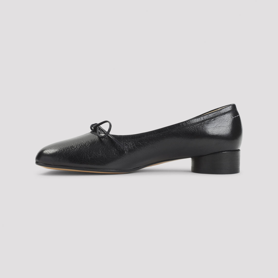 Mm6 Maison Margiela Ballerinas - Nero | 600171b61534c1959791f8a6651e9947dc2a3343