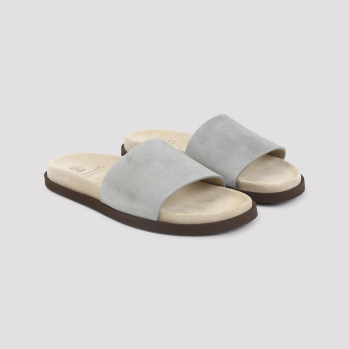 Brunello Cucinelli Sandali - Grey | 7f4597323efdef752f0491574b3d8e5a23040694