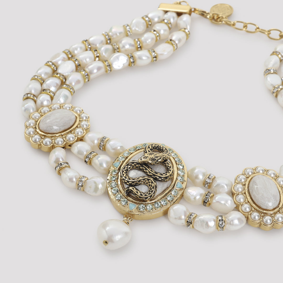 Roberto Cavalli Necklaces - Metallic | 0b66f1ba3b3946937c24a9bac0cd24e0b084d5ad