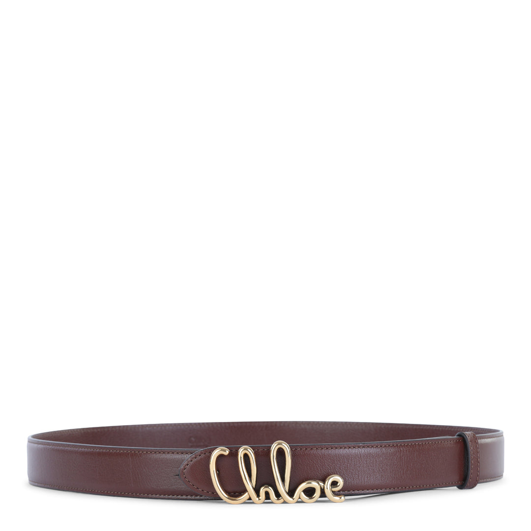 Chloè Belts - CRAFTY BROWN | d58ba723ff0a5115d99ee8c27fe2b440701d340c