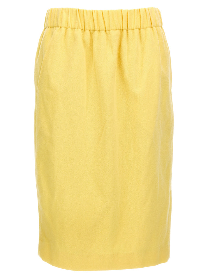 Dries Van Noten  Safya Gonne - Giallo | 13db8833f6f3f5c505db90c117775d0f9debba36