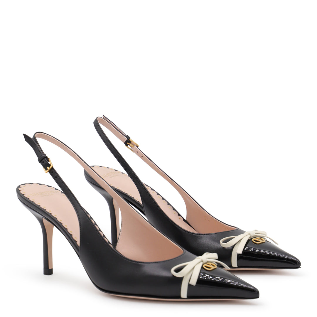 Valentino Garavani With Heel - NERO/IVORY | b824b54b89d70e9a6268db7064a7950e129d506d