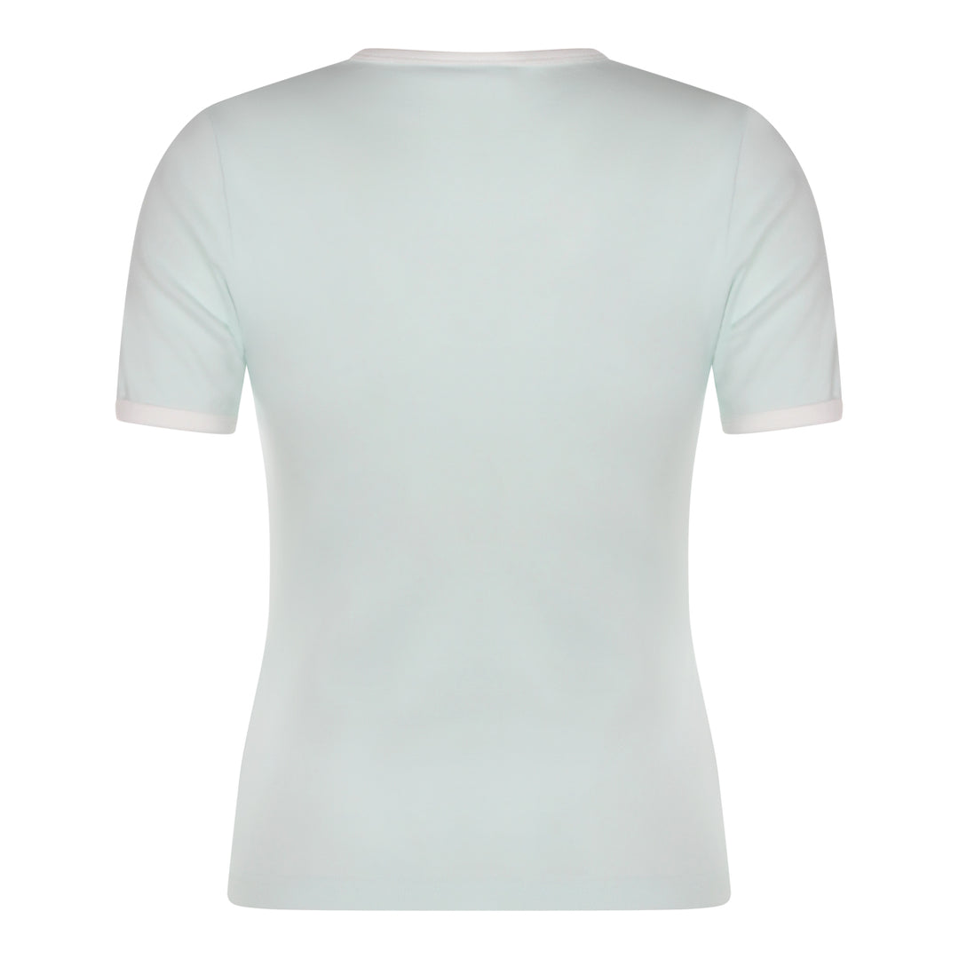 Courreges T-shirts and Polos - LIGHT MINT/HERITAGE WHITE | a369a15c980e469005276138da3df8e146ddd99d