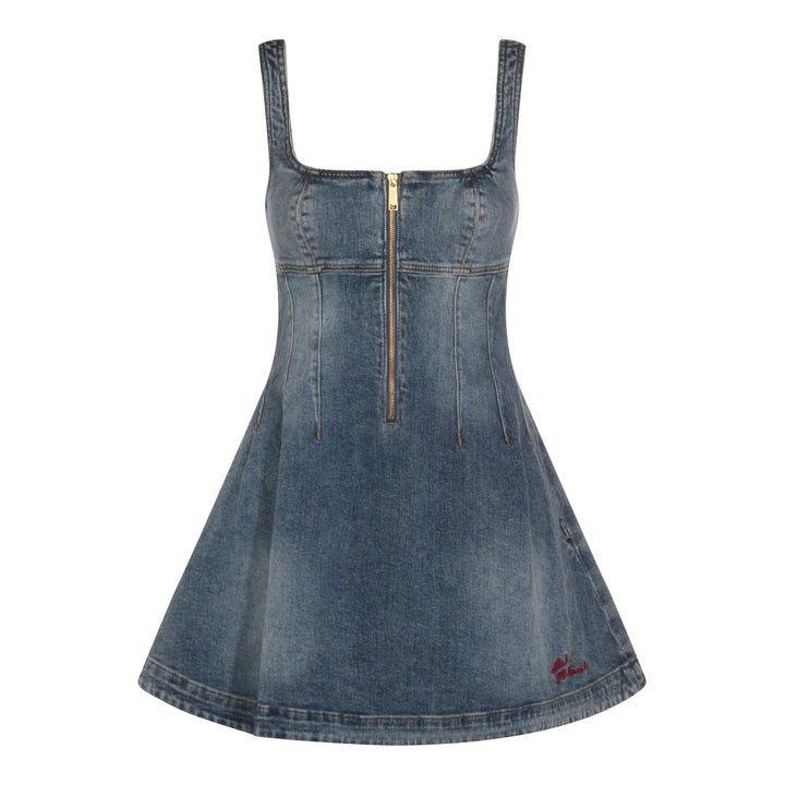 Self-Portrait Dresses - Blue and green | b598c3136562b2c4a4145f52013f84c67e0775ba