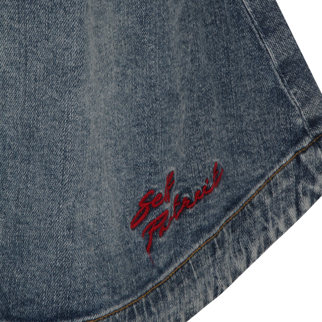 Self-Portrait Dresses - Blue and green | 70822b396bc7f41593457487e12c72a68f4bffe1