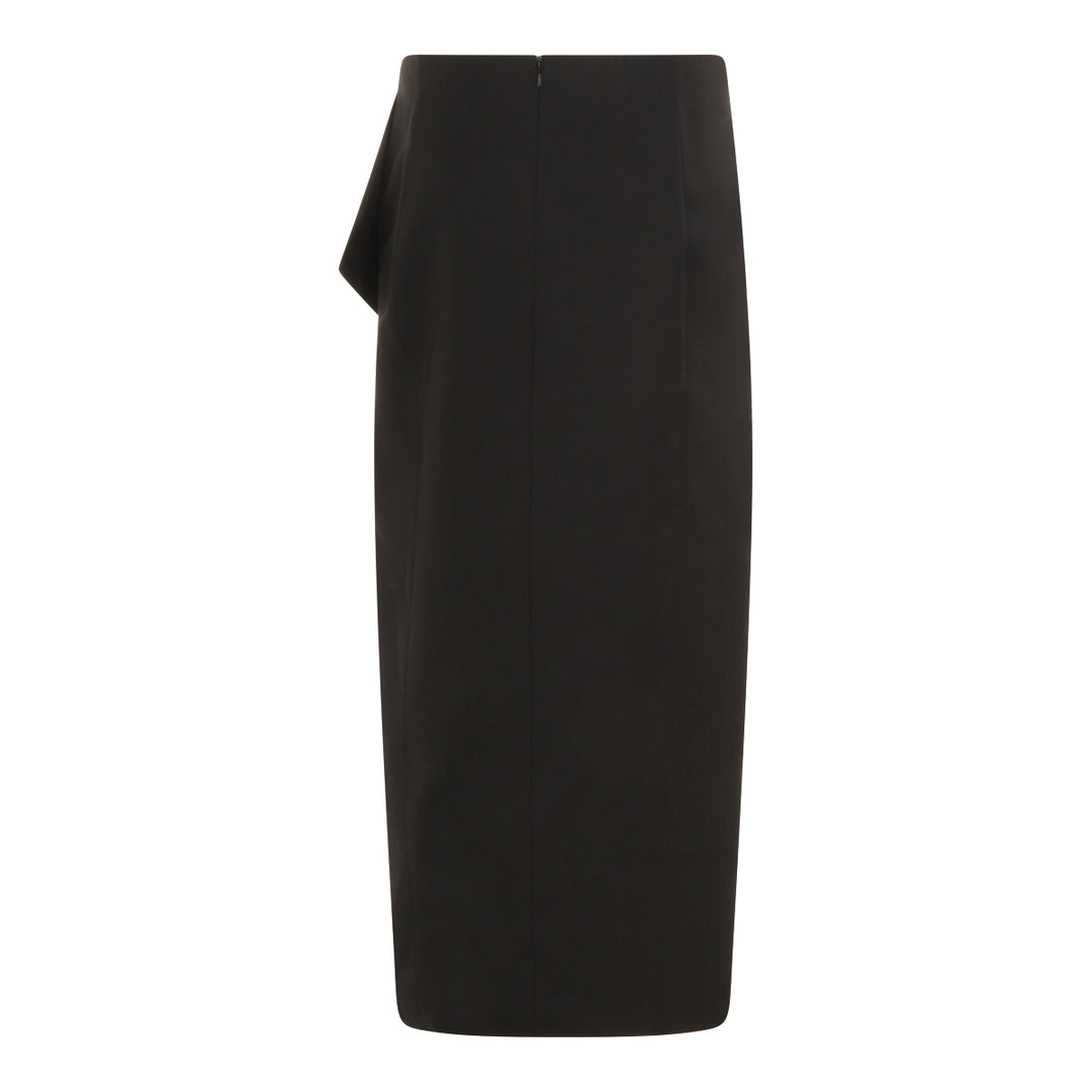 Khaite Skirts - BLACK | 6cad8ce556996b27259e7848c594e9ebe94ea450