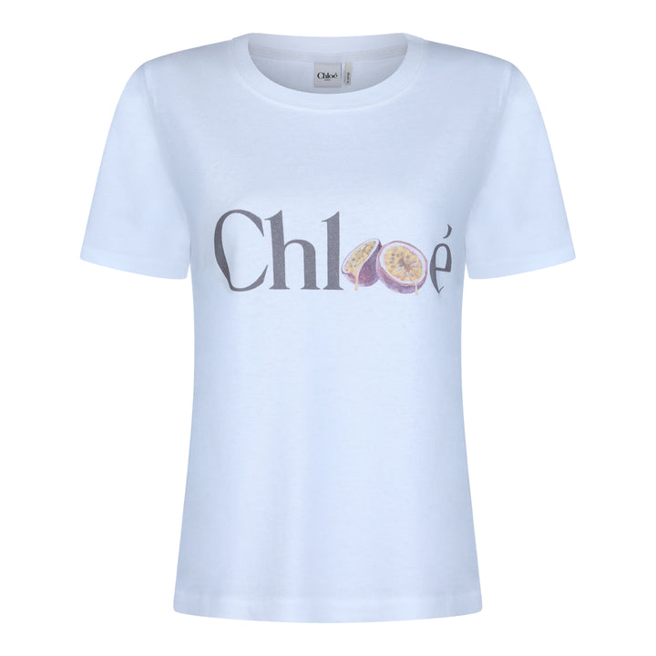 Chloè T-shirts and Polos - WHITE | 41d8ee8c64bcb58b5d33ac7be98be98c658245a7