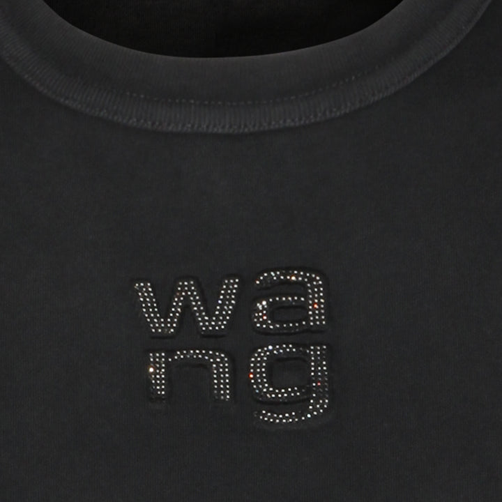 Alexander Wang T-shirts and Polos - Washed Black | f33374374d3c5c9f749afaee34f850e077f43a45